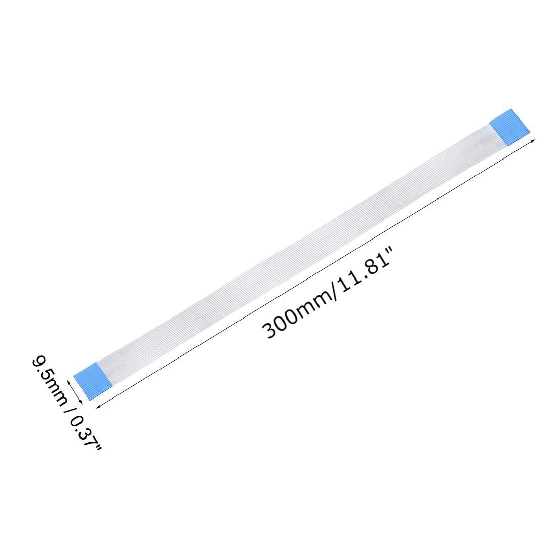 Flat flexible ribbon cable 18-pin 0.5mm pitch 300mm long A-TYPE (Same side pin) (2-PCS) 2
