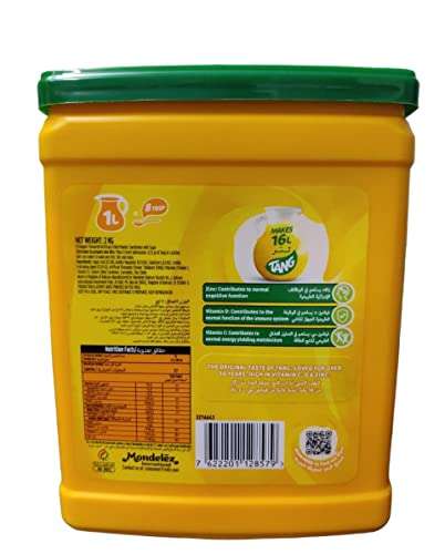 Tang New Pack Pineapple Flavour Energy Drink New Tub, 2kg 4