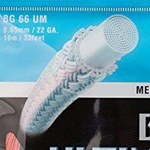 YONEX Ultimax BG 66 High-Polymer Nylon Badminton Strings (Black, 0.65mm) 4