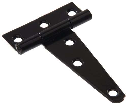 Hardware Essentials 851681 Light T-Hinges Zinc 3" -2 Pack 1