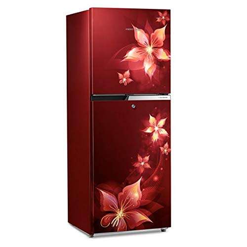 Voltas Beko 231 L 2 Star With Inverter Double Door Refrigerator (RFF2553ERCF, Emeria Red) 3