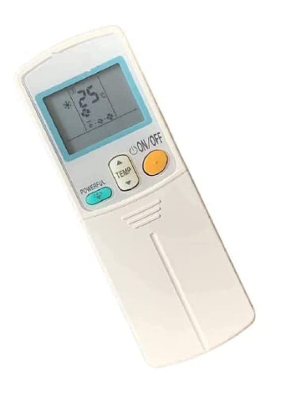 LUCRE Ac Remote Compatible for Daikin Universal Ac Remote, Work with 3 Models DKN-208 1