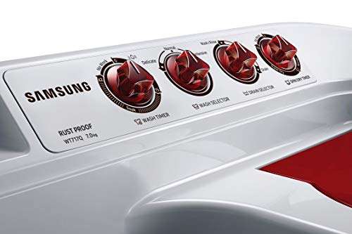 Samsung 7 Kg Inverter 3 Star Semi-Automatic Top Load Washing Machine (WT717QPNDMWXTL, Light Grey, Double storm technology) 6