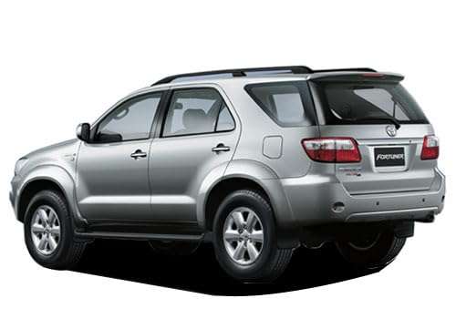 Kid Pull Back Action Toyota Fortuner Miniature Toy Car, (Colour Black or White) 46 3