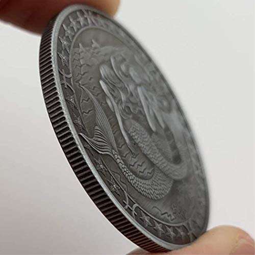 VanSP Constellation Coins Commemorative Antique Lucky Silver Coins Love Mermaid Sun God Copper Plated Silver Relief Coins Box Gemini 5