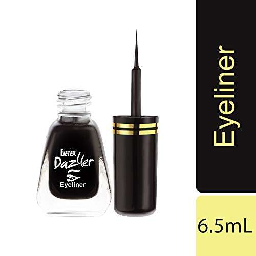 Eyetex Dazller Eyeliner, 6.5mL, Washable, Matte Finish 6