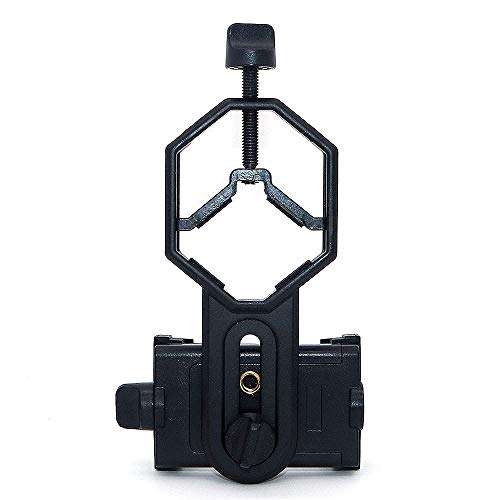NUZAMAS Adjustable 360 Degree Smartphone Adapter, Compatible with Binoculars, Monoculars, Spotting Scopes, and Microscopes 2