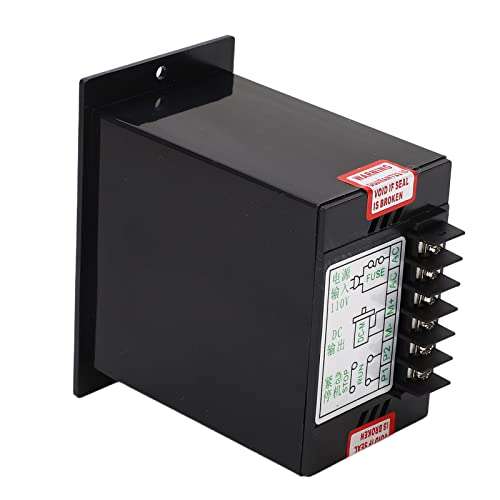 Motor Regulator, DC Motor Controller Wide Adjustment Range Screw Mounting 110V DC Output Sensitive to 110V AC Input 50W 100W 120W (400W) 3