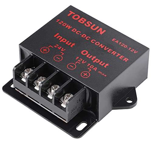 DC 24V to DC 12V 10A 120W Step Down Buck Converter Voltage Regulator Reducer Power Converter Mini Module 12V Transformer 1