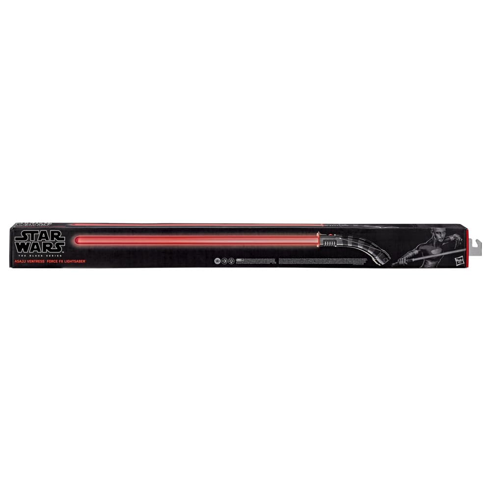 STAR WARS The Black Series Asajj Ventress Force Fx Lightsaber with LEDs & Sound Effects, Collectible Roleplay Item