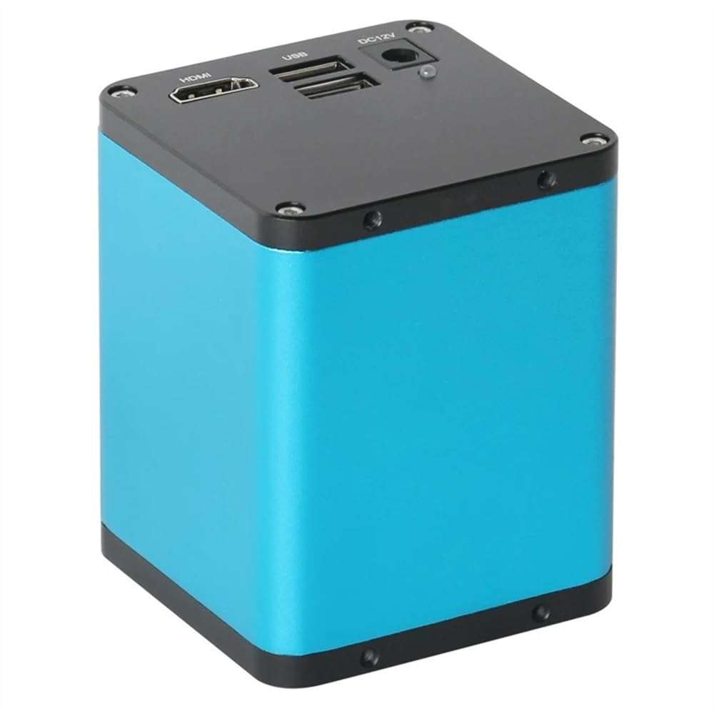 Microscope Autofocus IMX307 HDMI USB Video Auto Focus Industry Microscope Camera +180X C-Mount Lens+Stand+144 LED Ring Light+10.1" LCD(Not Storage) 6