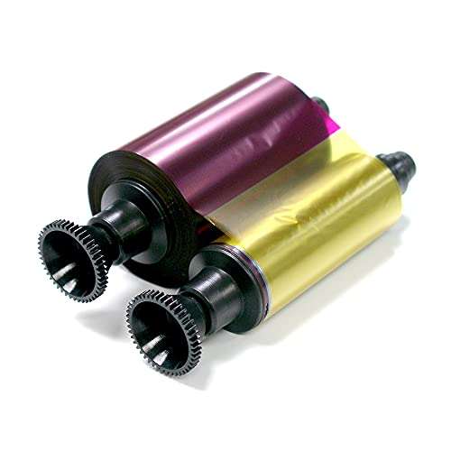 R3011 Evolis YMCKO Color Printer Ribbon - 200 prints 1