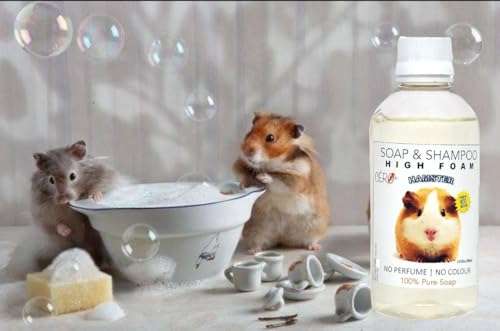 CERO ® High Foam Shampoo for HAMSTER, NO Perfume | NO Colour, 100% Pure Soap (1 lit.) 2