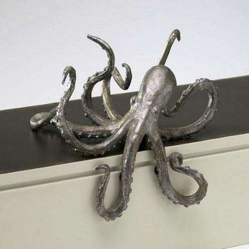 Cyan Design Octopus Shelf Decor. Ideal Gift for Wedding, Party, LED Votive Candle Gardens, Spa, Reiki 3