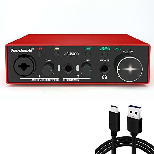 2023Newest USB Audio Interface& Amplifier 6