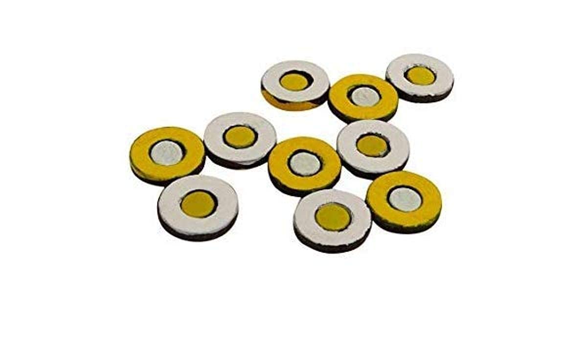 ACS Chakra Magnet Small Ayurvedic (Set of 10), Assorted