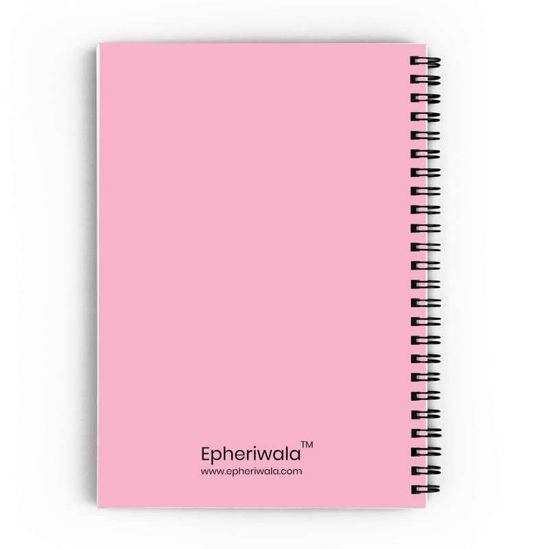 Epheriwala I Love You Varada A5 Size Notebook, Soft Cover (300 GSM) (100 GSM Unruled) 4