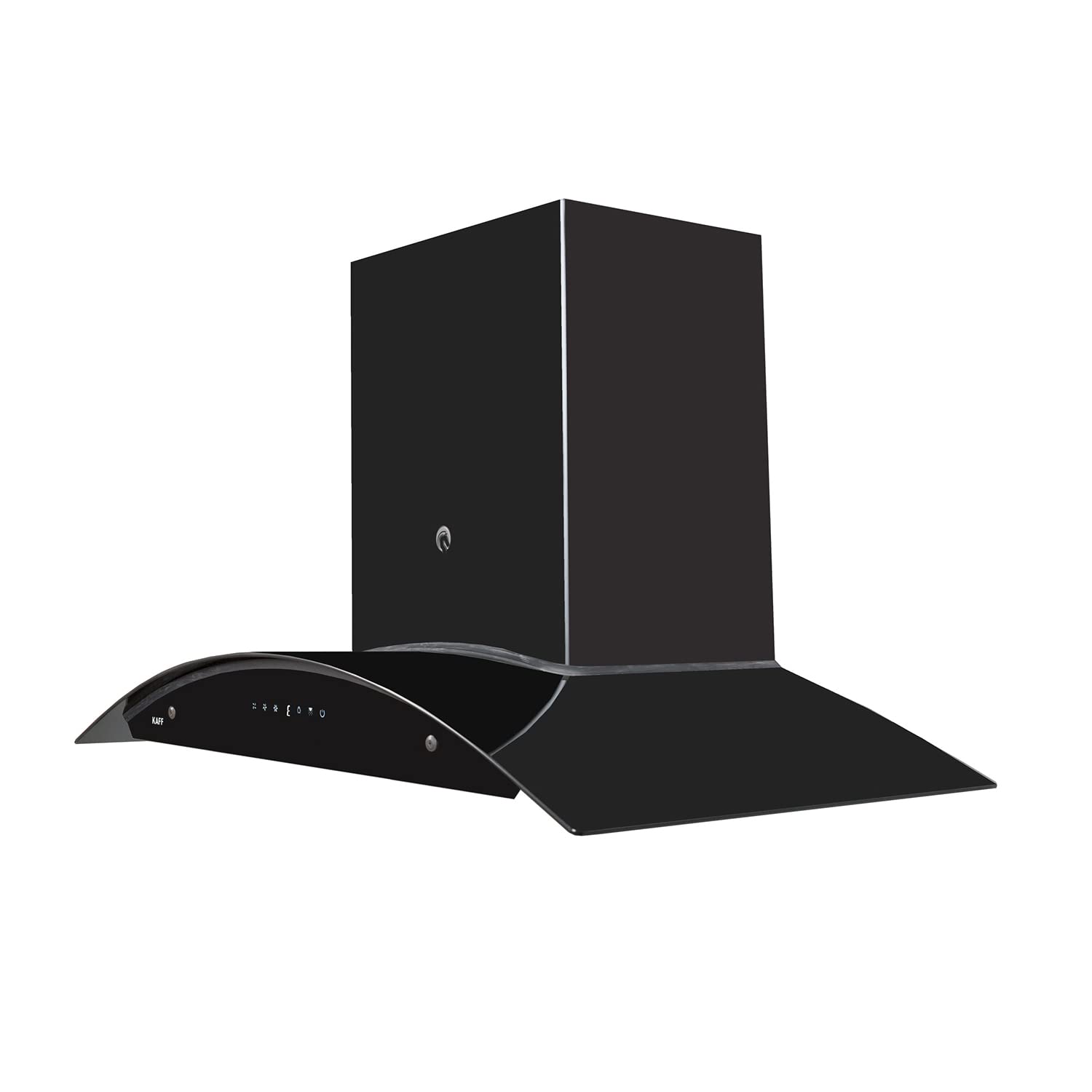KAFF PRIMA TX DHC 90 Baffle Filter Auto Clean Curved Glass Kitchen Chimney 90 CM with 1180 m3/hr Suction Capacity, Touch with Motion Sensor Control, Energy Saving LED Lights (Black) 6