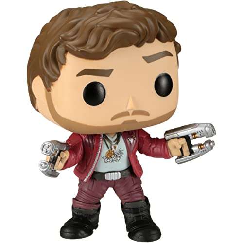 POP Marvel: Guardians of The Galaxy Vol. 2 - Star Lord Funko Pop! Vinyl Figure (Bundled with Compatible Pop Box Protector Case), Multicolored, 3.75 inches 4