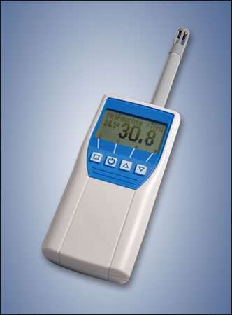 Humimeter RH1 Digital Relative Humidity Moisture Meter with Memory, Range 0 to 100%