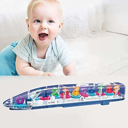 PRANAY Toys Monorail Train Toy for Kids, Big Size Train Set for Kids with Light and Sound Toy for Kids 2