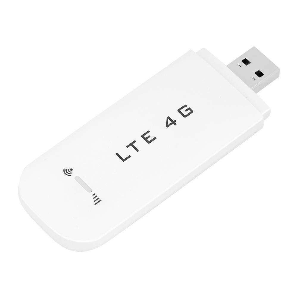 4G LTE USB Modem, Wireless USB Network Adapter, Portable WiFi Hotpots Router for Desktop Laptop PC(with WiFi) 6