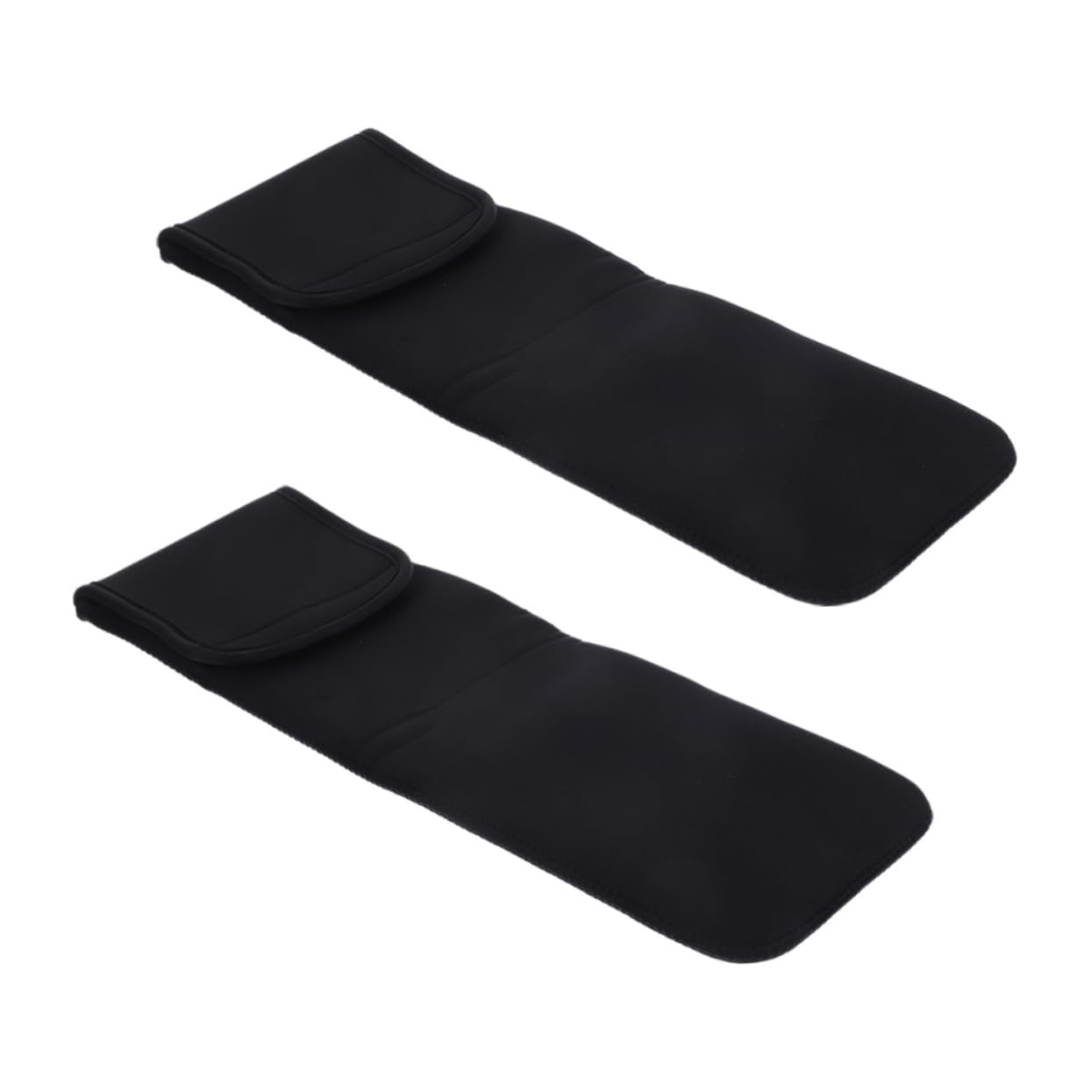 SOESFOUFU 2pcs Hair Straightener Protective Cover Tool Bags Hair Curler Hair Rollers Curling Iron Curling Wand Storage Pouch Neoprene Holder Storage Bag Travel Hair Dryer Portable Canvas