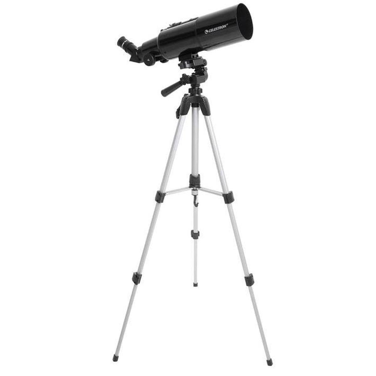 Celestron Travel Scope 80 Portable Refractor Telescope – 80mm Aperture, Fully-Coated Glass Optics – Includes Tripod, Smartphone Adapter, Backpack & Software – Ideal for Beginners & Travel 5