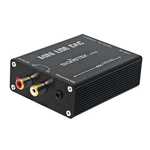 Signstek HiFi USB to Coaxial S/PDIF Converter Convert Digital to Analogue Signal Mini USB DAC PCM 6