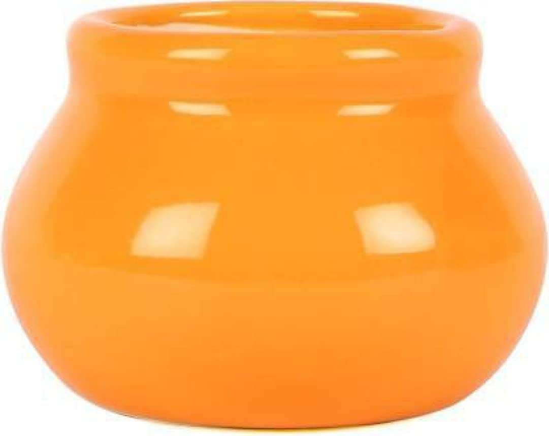 The Mug factory Original Ceramic Boat Shaped Planter, Grass Printed Container & Vase, White Color, Size ( L 22 cm x H 9 cm x B 11 cm), Pack of 1 4