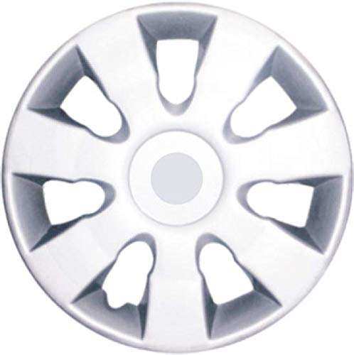 Oshotto/Deccan/Katwheels Push Type 13 inch Silver Wheel Cover Caps Compatible with Maruti Suzuki Alto K10 (Set of 4) 2