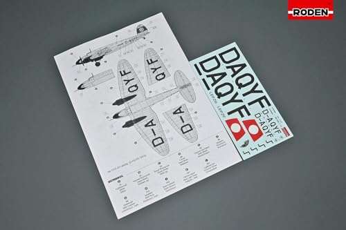 Roden He 111C German Civil Airliner Model Kit 3