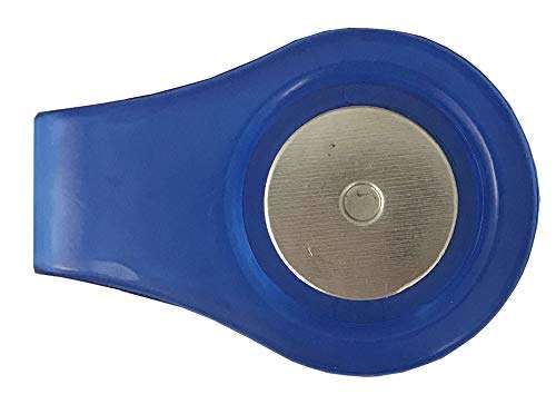 Giggle Golf Magnetic Ball Marker Clip with Two Bling Golf Ball Markers (Beach Scene & Blue Flip Flips) 6