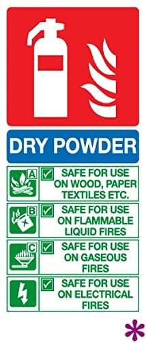 DRY POWDERPVC Waterproof metallic matte finishing Sticker Safety Sign Signature (factory sign) 1