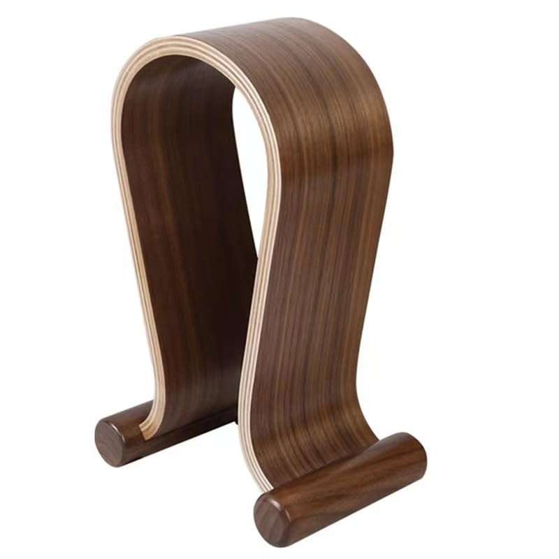Headphone Stand Wood, Headset Stand for Desk, Walnut Gaming Headphone Holder Compatible for Sennheiser, Bose, Beats, Razer, AKG, Airpod Max, HyperX, Sony PS4 et. 6