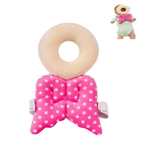 Futaba Drop Resistance Head Protection O-Shaped Baby Pillow - Pink 1
