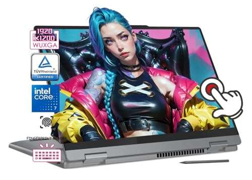 Lenovo IdeaPad Flex 5 2-in-1 Convertible Laptop, Intel Core i7 Processor, 14" WUXGA IPS Touch-Screen, 16GB RAM | 2TB PCIe SSD, FHD Webcam, Windows 11 Home, Digital Pen, w/Mouse Pad 1