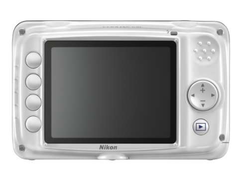 Nikon COOLPIX S30 10.1 MP Digital Camera with 3x Zoom Nikkor Glass Lens and 2.7-inch LCD (White) 5
