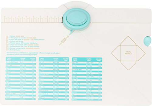 We R Memory Keepers, Envelope Punch Board Kit, Includes 1 6.75" x 10.5" Score Board, Two-Way Envelope Punch, Bone Folder, and Measurement Chart, Create Home Made Envelopes and Invitations 2