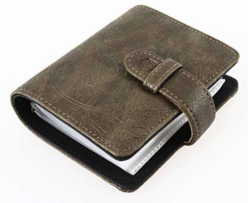 Forged Dice Co. Spellbook of Incantations (Dragon Edition) Spellbook Card Holder & Deck of Dry Erase Cards with Velvet Storage Bag - Storage for D&D Spell Book Monster Magic Item Cards 2