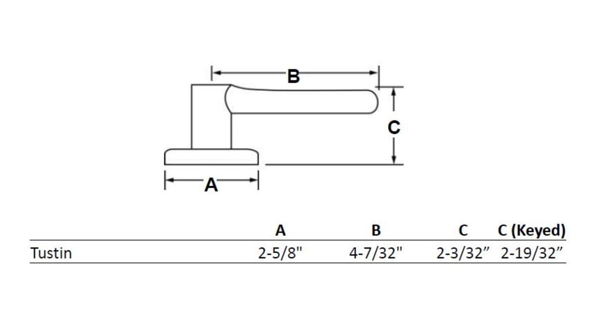 Tustin Interior Trm Lh Bbrs Bx 3