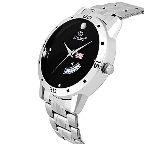 ADAMO Designer (Day & Date) Men's Wrist Watch A824SM02 2