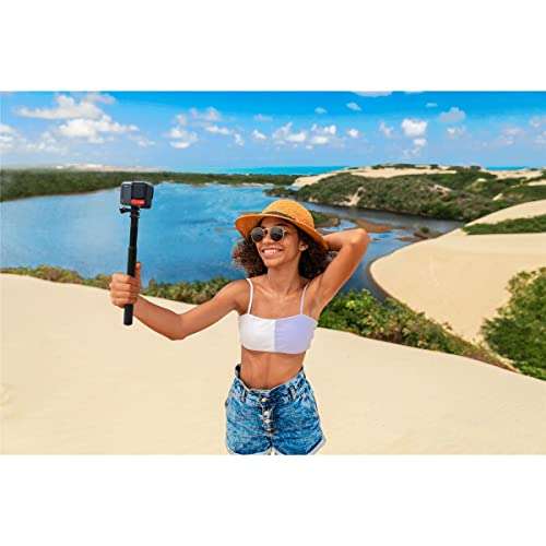 insta360 ONE RS Core Module with 1" Wide Angle Lens, Optical Zoom, Black & Red 4