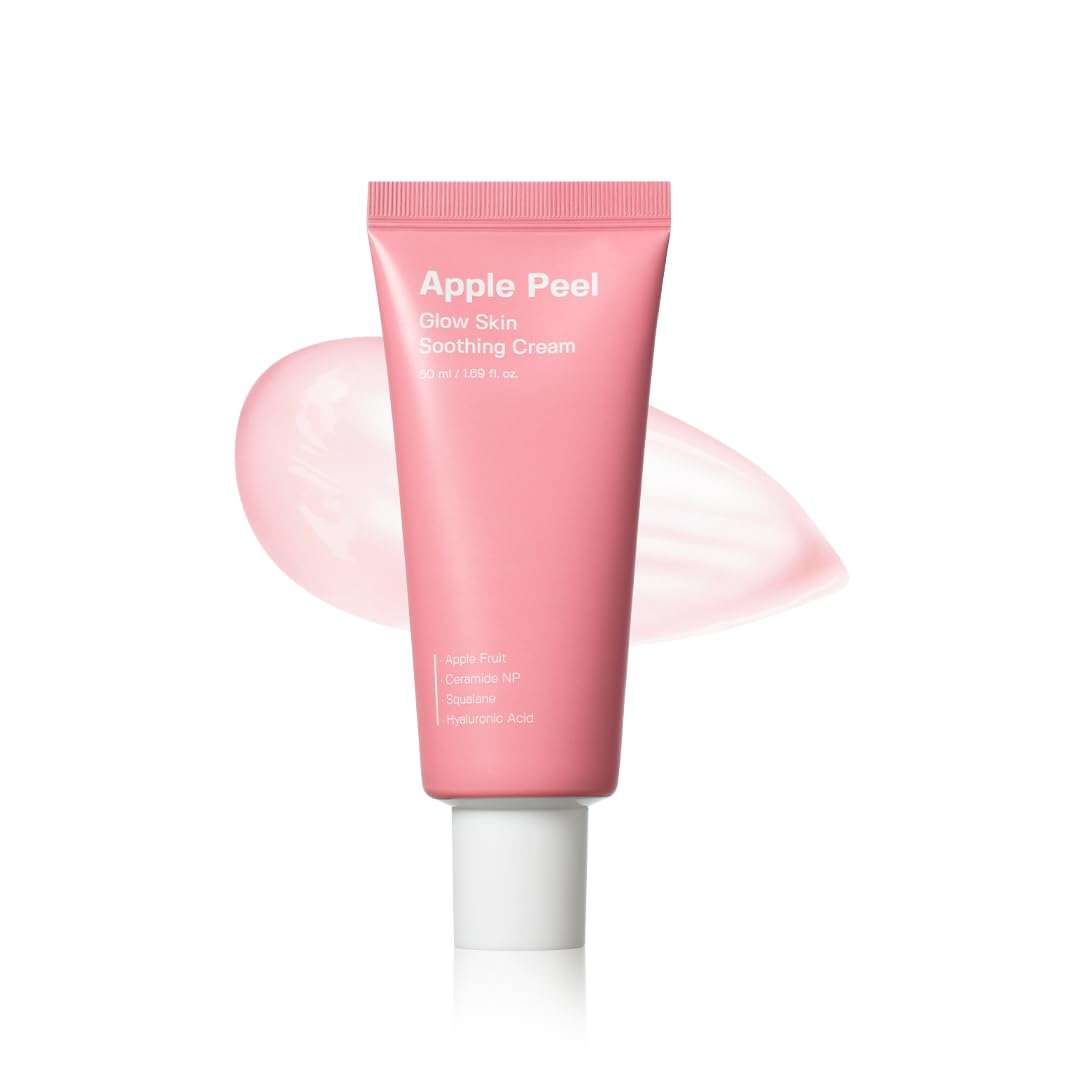 SUNGBOON EDITOR Apple Peel Glow Skin Soothing Cream 50ml (Tube) - Moisturizing Facial Cream for All Skin Types - Face 1