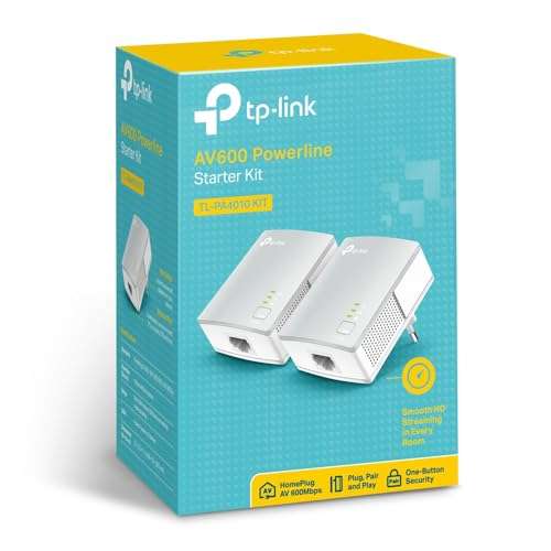 TP-Link TL-PA4010KIT v1. 3,"‹AV500 Nano Powerline Ethernet Adapter Kit 5