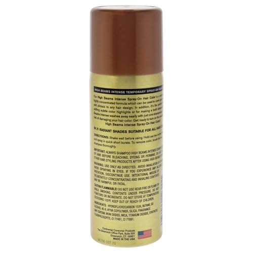 Salon Grafix High Beams Intense Temporary Spray - Honey Blonde for Unisex - 2.7 oz Hair Color 2