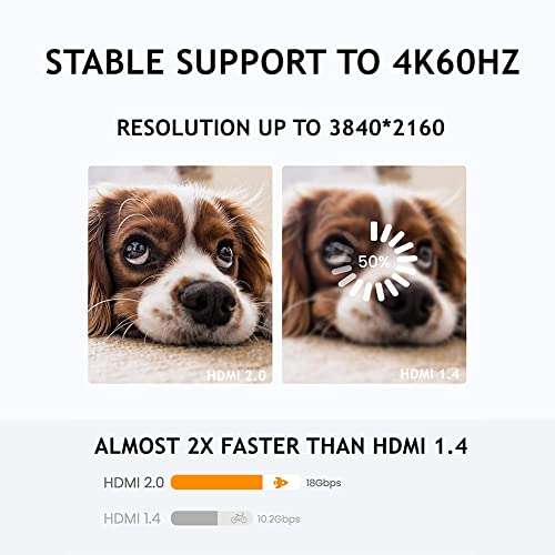 PENGLIN 2Pack D-Type HDMI Coupler, HDMI Panel Mount Connector, Female to Female 4K Pass Through Adapter, HDMI Bulkhead Extension 4K 60hz 3D and HDR 5