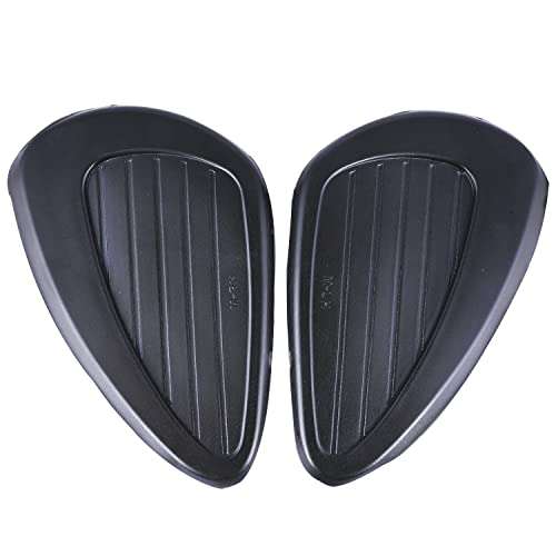 AllExtreme EXSRE29 Motorcycle Rubber Gas Tank Traction Side Pad Fuel Gas Knee Grip Decal Guard Protector Compatible for Bullet 1