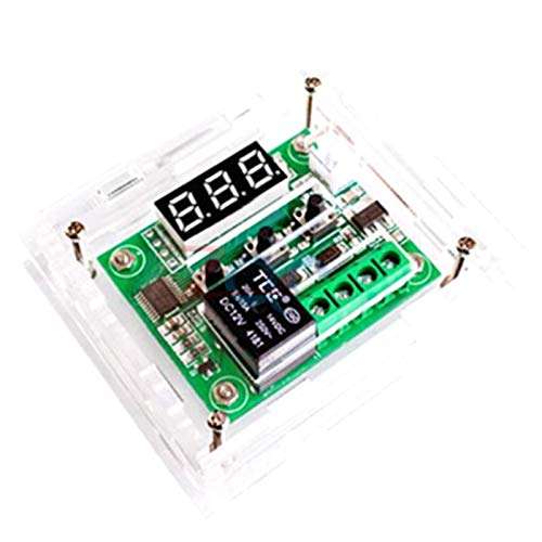 W1209 DC 12V Blue LED Digital Thermostat Temperature Control Thermometer Thermo Controller Switch Module + NTC Sensor + Case 1
