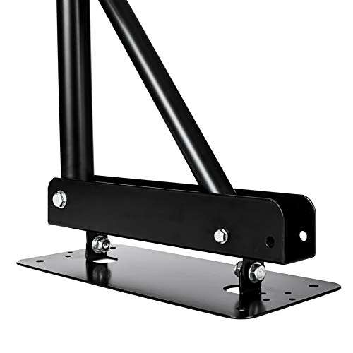 Fovitec Wall Mounting Triangle Boom Arm for Photography Strobe Light, Softbox, Monolight, and Ring Light, 180 Degree Rotation, Max Length 49.75ft/120cm (Matte Black) 2